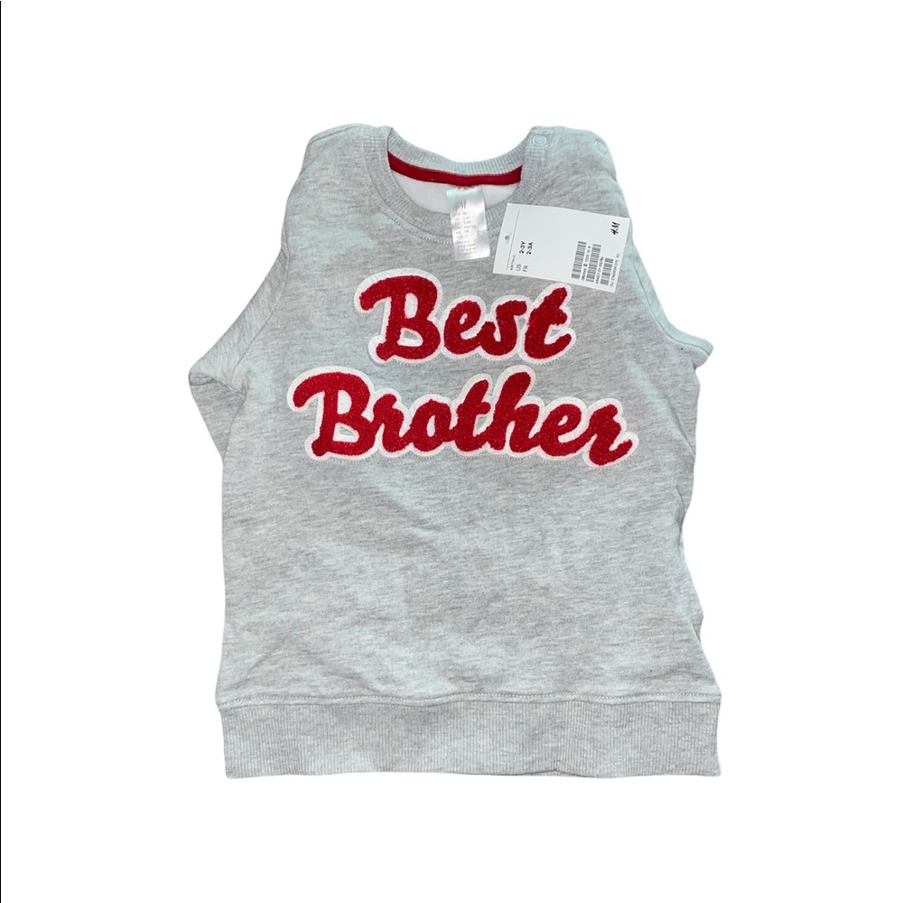 Toddler Boys Best Brother Sweatshirt